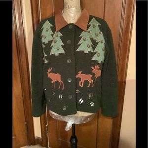 Christopher & Banks, Green Winter Jacket